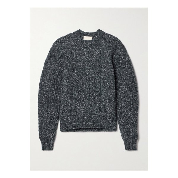 칼리 케이블 니트 부클레 스웨터 앤트러사이트 1647597343550347