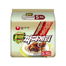 농심 짜파게티 140g 멀티5입 x8개