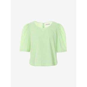 Puff Sleeve Half Blouse_SA4SSN4