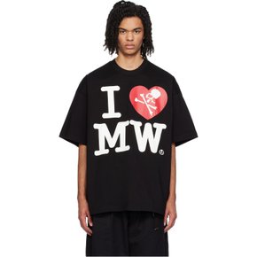 마스터마인드 블랙 오버사이즈 티셔츠 MW24S12-TS066-010 BLACK