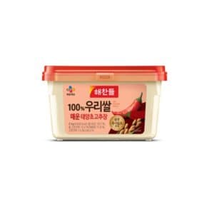 CJ제일제당 해찬들 우리쌀로 만든 태양초 골드 매운 고추장 2kg