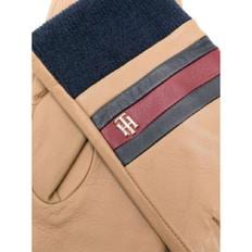 25 SS Tommy Hilfiger 로고 장식 가죽 장갑 AW0AW14702 TP429811842