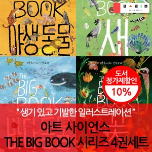 보림출판사 아트 사이언스 THE BIG BOOK 시리즈 4권세트