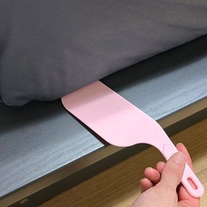 매트리스틈새 정리주걱 침대보 스틱 시트정리기 깔끔 화이트