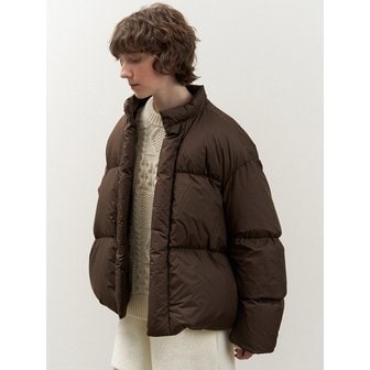 르닐 Dolo Short Padding Jumper (Brown)