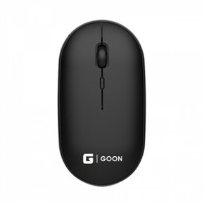 GOON 블랙 저소음 무선마우스 2.4Ghz GLW-N120