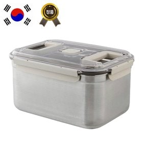 락앤락 숨쉬는 스텐 김치통 9.8리터 (2개1세트) 9.8L 스테인레스 김치냉장고 통 대형 김장 김치통V