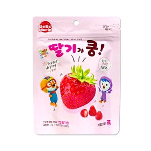  뽀로로 딸기가 쿵 천연 과일칩 12g 1개
