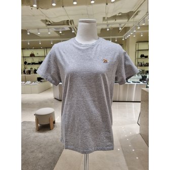 메종키츠네 [부산점] 여성 베이비 폭스 패치 레귤러핏 반팔 티셔츠 MW00110KJ0008-H120
