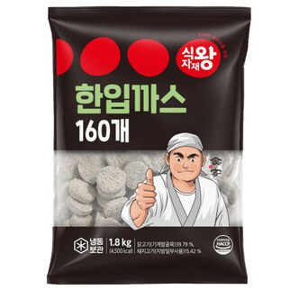 식자재왕 민찌 한입까스 1.8kg