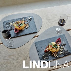 린드DNA 커브 테이블매트/가죽식탁매트 (누포)