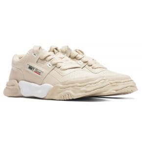 24 A08FW702 BEIGE (파커 OG 솔 레더 로우 스니커즈)