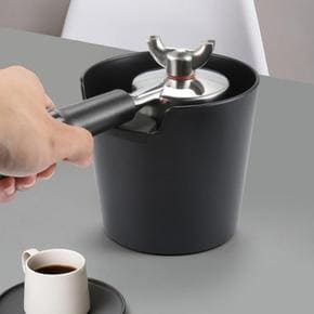 깔끔카페 편리한 원두 커피 찌꺼기통 넉박스 너크박스(블랙)