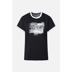 [PXG공식] 여성 그래픽 라운드 반팔 티셔츠-PIMPW121821