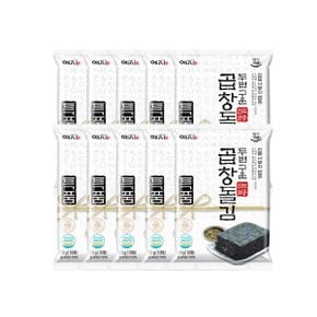 [예지]두번구운 진도 토종 특곱창돌김 35g(10매) x10봉