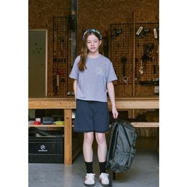 블루테일 AYC8TS05MG 멜란지 그레이 반팔 티셔츠
