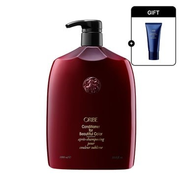 오리베 [대용량] 뷰티풀 컬러 컨디셔너 1000ml (+슈퍼샤인 모이스처라이징 크림 50ml 증정)​