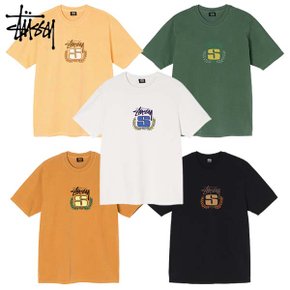 2021ss 스투시 티셔츠 S WREATH DYED TEE 5컬러