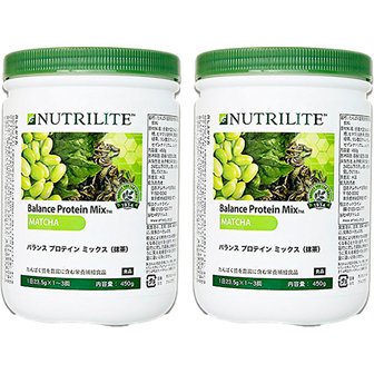  Nutrilite 뉴트리라이트 발란스 프로틴 믹스 말차 500g 2개