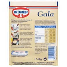 Dr.Oetker 닥터 외트커 갈라 크림 푸딩 120g 3개입