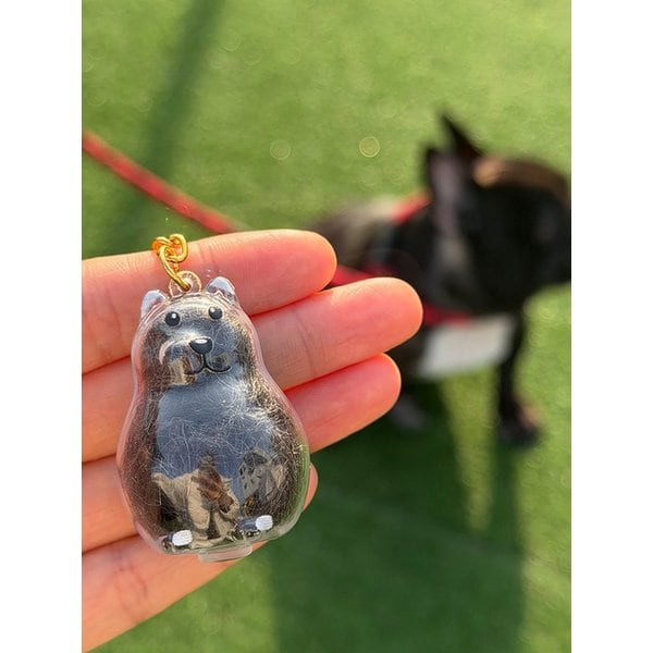 반려 강아지 털 키링 만들기 열쇠 고리 키링