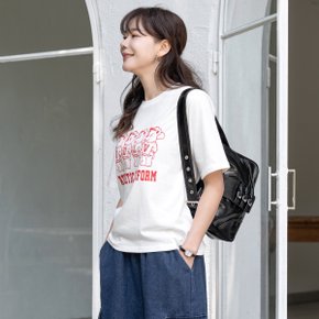 에이틸 프린팅 반팔 티셔츠