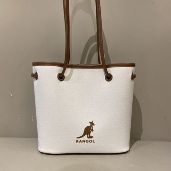 캉골 듀오 캔버스 숄더백 3270 아이보리 Duo Canvas Shoulder Bag 3270 IVORY