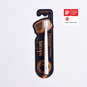 [무케] 유키위_마그네틱 항균 칫솔 1pc (노블화이트) 자석칫솔 초 미세모 프리미엄 칫솔
