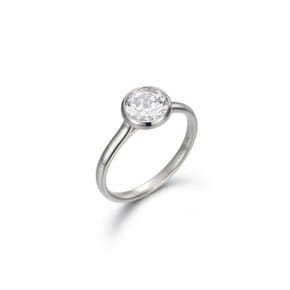 DIA-Dia 1ct Pure Bazel Ring GJRA119RWW110