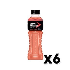 파워에이드 스칼렛스톰 이온페트음료 600ml x 6개