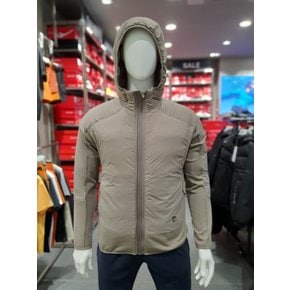 [여주점] 남성 후디드 하이브리드 경량패딩 웰론 자켓 베이지 PW3MJ23W721