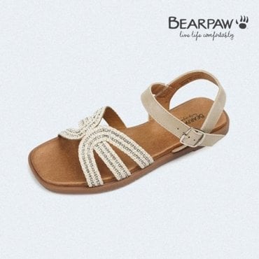 베어파우 YELENA 아이보리 쿠션샌들 K2973030RB-W