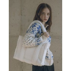 SIAC3015 shearing tote bag_Ivory_M