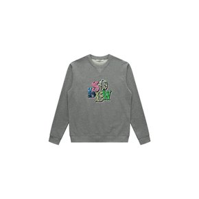 Logo Graphic Sweat Shirt_Grey