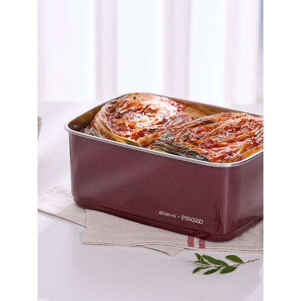 x 스텐락 컬러 스텐 김치통 숨쉬는 김치용기 모음 (택1)