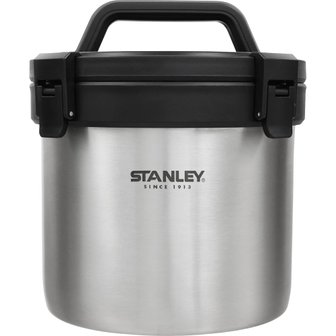  STANLEY 2.8 L 01875-030 (스탠리) 캠프 클락 실버 보온 보냉 얼음 넣어 조리 런치 박스 야외