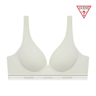 게스언더웨어 베이직로고 노와이어 액티브브라 OCWBR693ND
