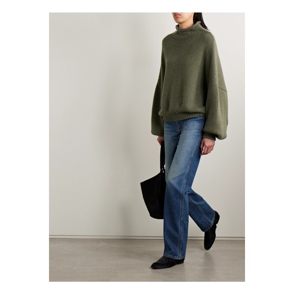 케이트 주니퍼 캐시미어 터틀넥 스웨터 그린 46376663162912910