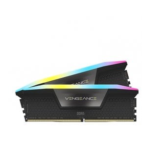 CORSAIR DDR5-6400MHz VENGEANCE RGB DDR5 (PC5-51200) Intel XMP 96GB CMH96GX5M2B6400C32