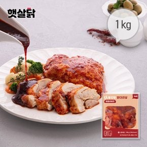 더쫄깃한 닭다리살 매콤바베큐 1kg(100gX10팩)