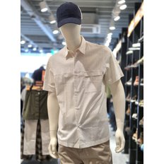 [여주점] 남성 포켓 반팔 셔츠 화이트 (A661W CM9)