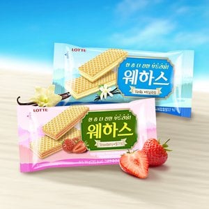 너만아는과자점 롯데제과 웨하스 50g / 디저트 간식 과자