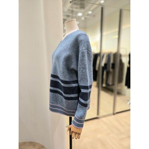 [부산점] 배색 브이넥니트(PQ4KL162)