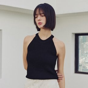 Halter-Neck Sleeveless Knit Top KK4MP2480_10