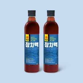 [9/22일 오전8시 주문마감][몽고식품] 참치액 830ml x 2개
