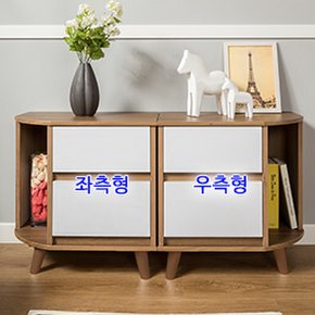 보비쥬S 블링 600 2단 거실 협탁 (착불)