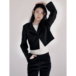 [Drama Signature] Cropped Tailored Blazer_5color