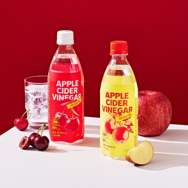 클룹 애사비 애플 사이다 비니거 소다 음료 500ml 택 1