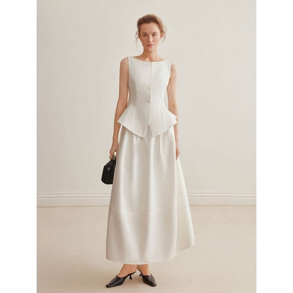 YY_Patchwork white vest