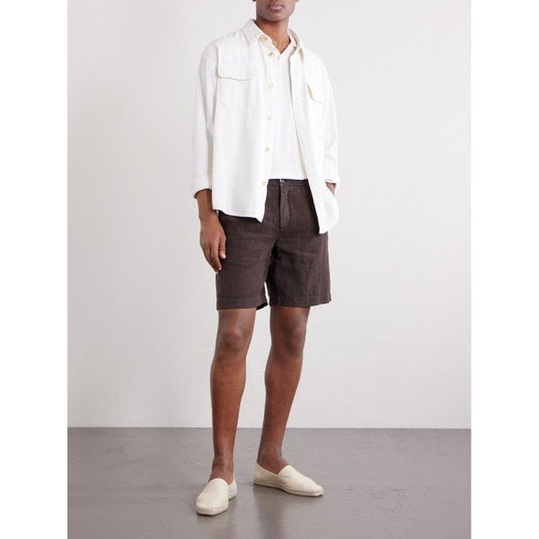 미스터 피 스트레이트 린넨 쇼츠 46376663163002752